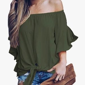 Off the shoulder top